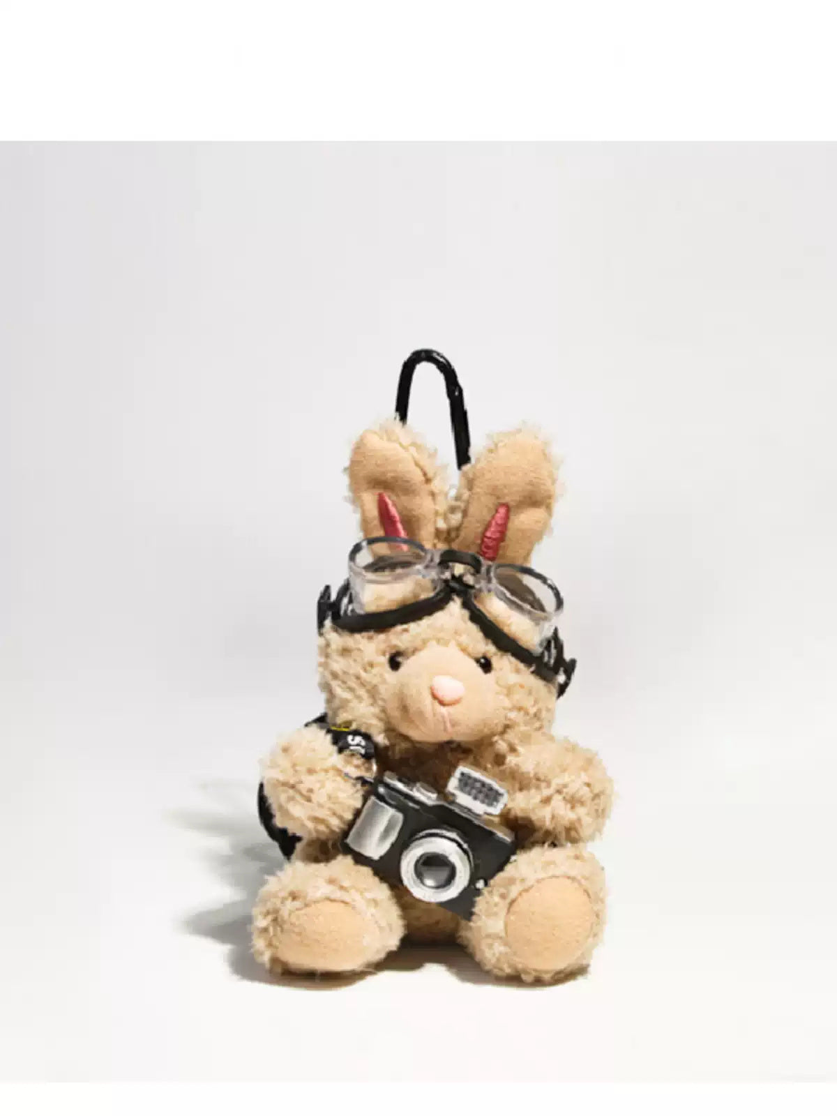 Cute Pilot Rabbit  Key Ring Doll Pendant