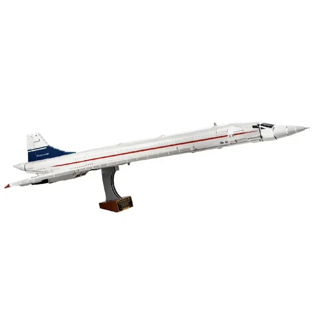 10318 ICONS Concorde Airbus Famous Supersonic Commercial Passenger Airplane Model