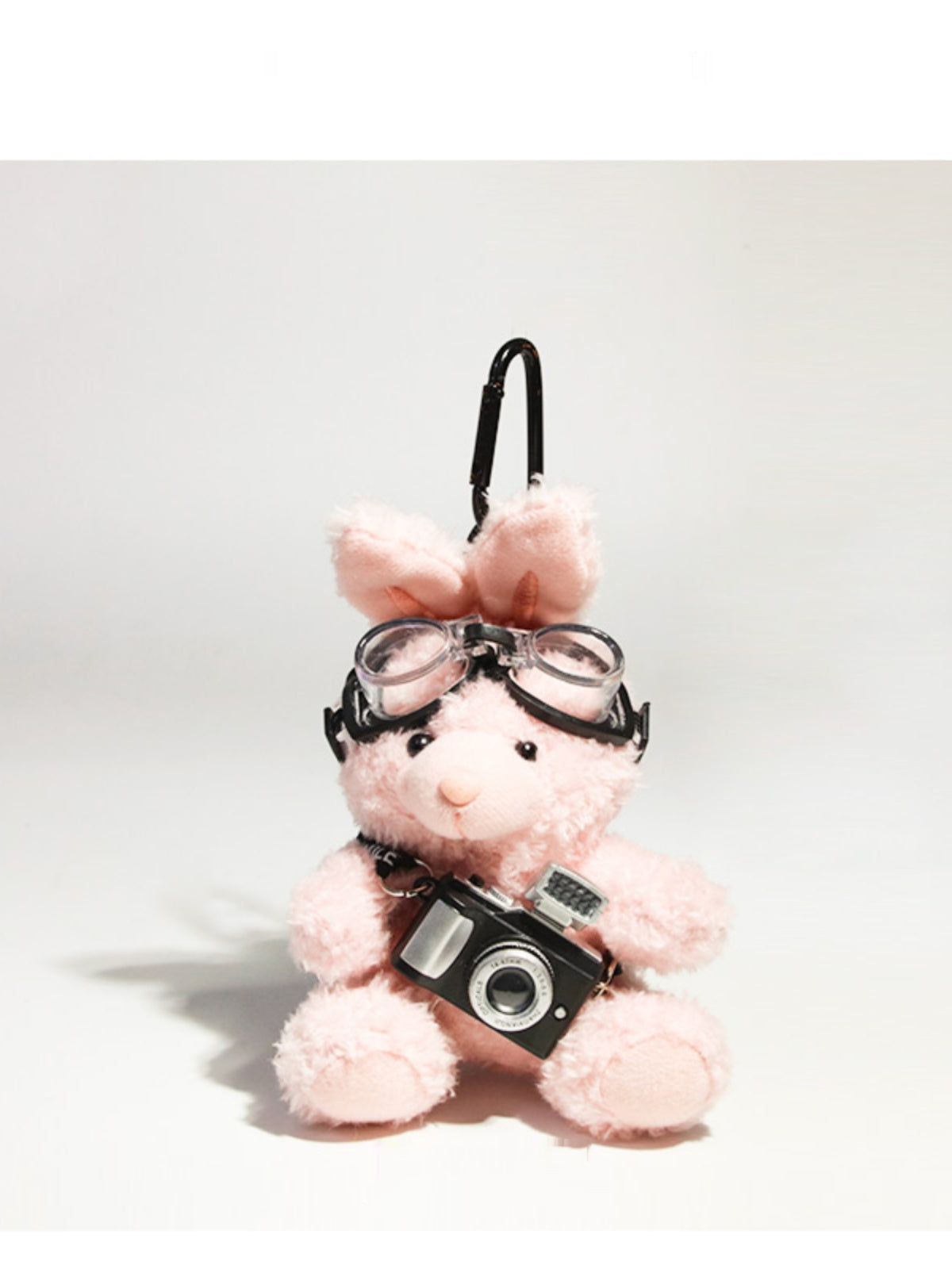 Cute Pilot Rabbit  Key Ring Doll Pendant