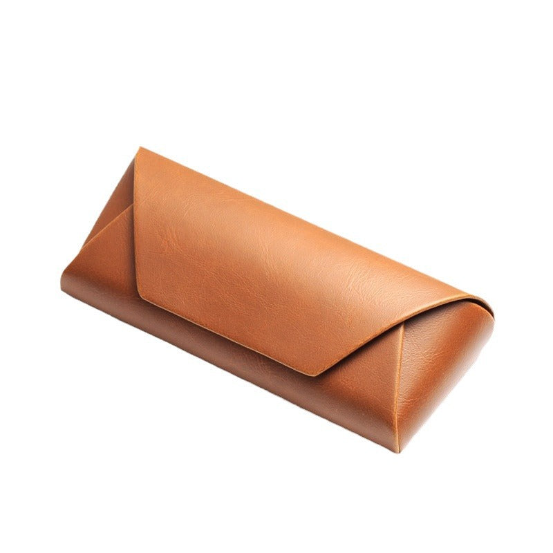 Your Custom Design & Image & Logo & Text Design High End Handmade Retro PU Leather (1) Glasses Case