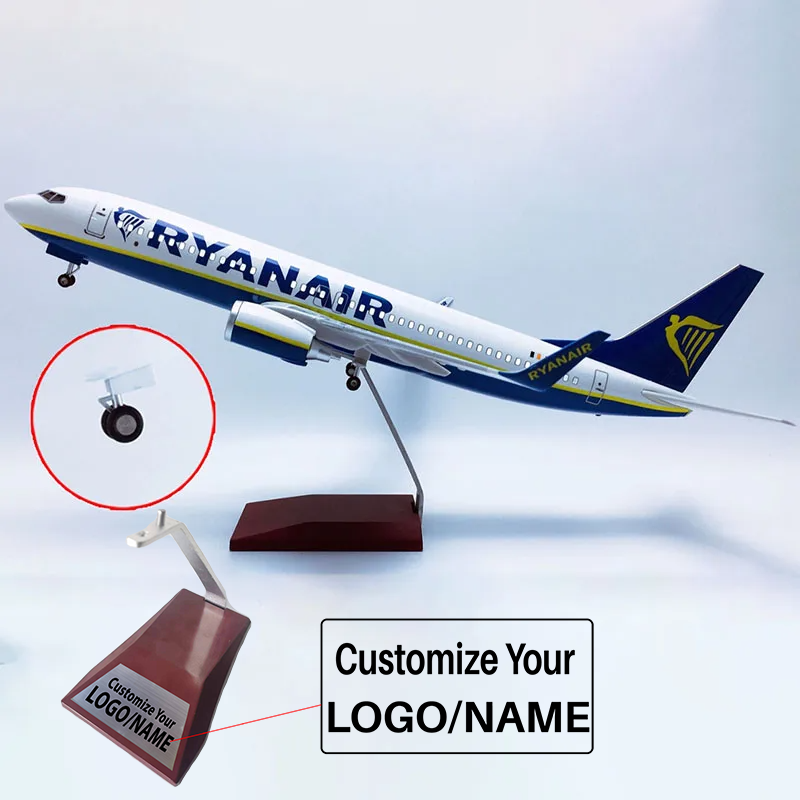 RYANAIR Airlines Airbus A321neo Airplane Model (Special 47CM)