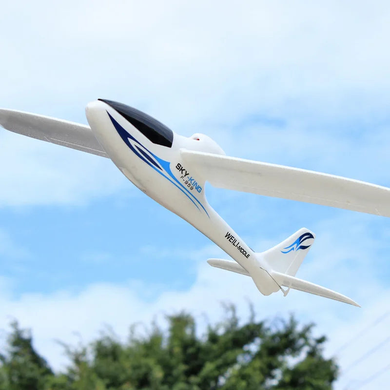 F959s Three-Channel Push-Back High-Speed Glider Six-Axis Gyroscope Remote Control Aircraft Plane Rc Model Toy