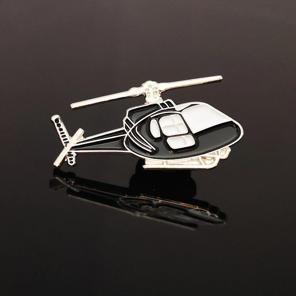 Helicopter Badge