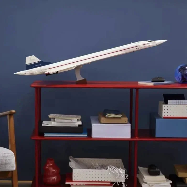 10318 ICONS Concorde Airbus Famous Supersonic Commercial Passenger Airplane Model