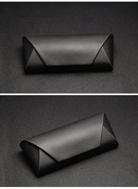 Thumbnail for Your Custom Design & Image & Logo & Text Design High End Handmade Retro PU Leather (1) Glasses Case