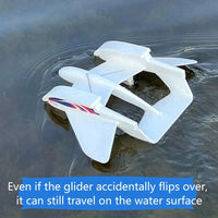 Thumbnail for RC Plane 2.4G Radio EPP Foam Fixed-Wing Glider With LED Lights YF-350 Model Water Land