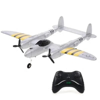 Thumbnail for FX816 Remote Control Airplane P38 Fighter Rechargeable RC Aircraft Glider Model