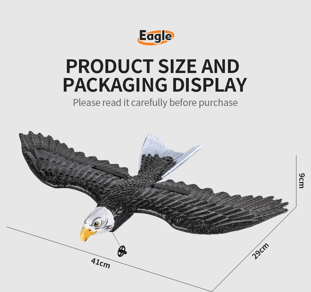 Z59 2Channel 2.4G Glider RC Airplane with Eagle Style Remote Control EPP Foam Drone Simple Control