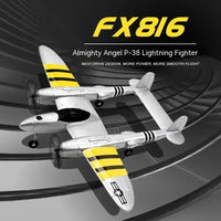 Thumbnail for FX816 Remote Control Airplane P38 Fighter Rechargeable RC Aircraft Glider Model