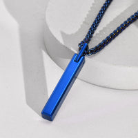 Thumbnail for Your Custom Design & Image & Logo & Text Design  One word smooth necklace