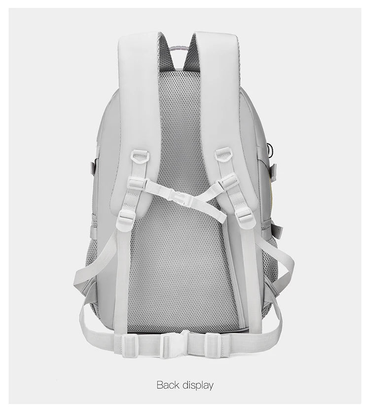 Outdoor Travel Backpack Large Capacity Sports Camping Trekking Knapsack Men Women Laptop Bag With Shoes Pocket School Bags