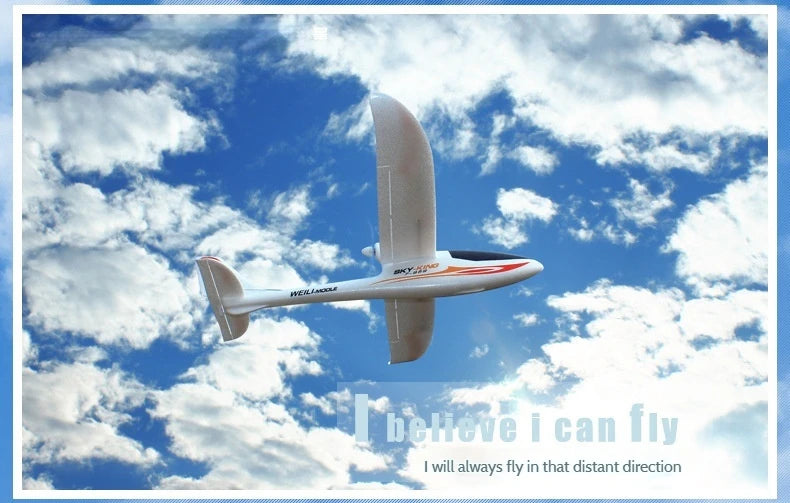 F959s Three-Channel Push-Back High-Speed Glider Six-Axis Gyroscope Remote Control Aircraft Plane Rc Model Toy