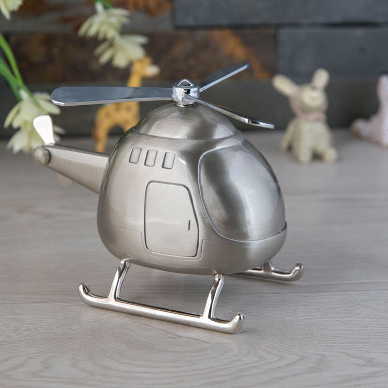 Creative Helicopter Piggy Bank