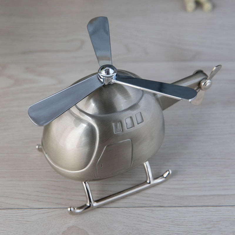 Creative Helicopter Piggy Bank