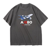 Thumbnail for Airbus A380 Love at first flight Designed Relax Fit T-Shirts