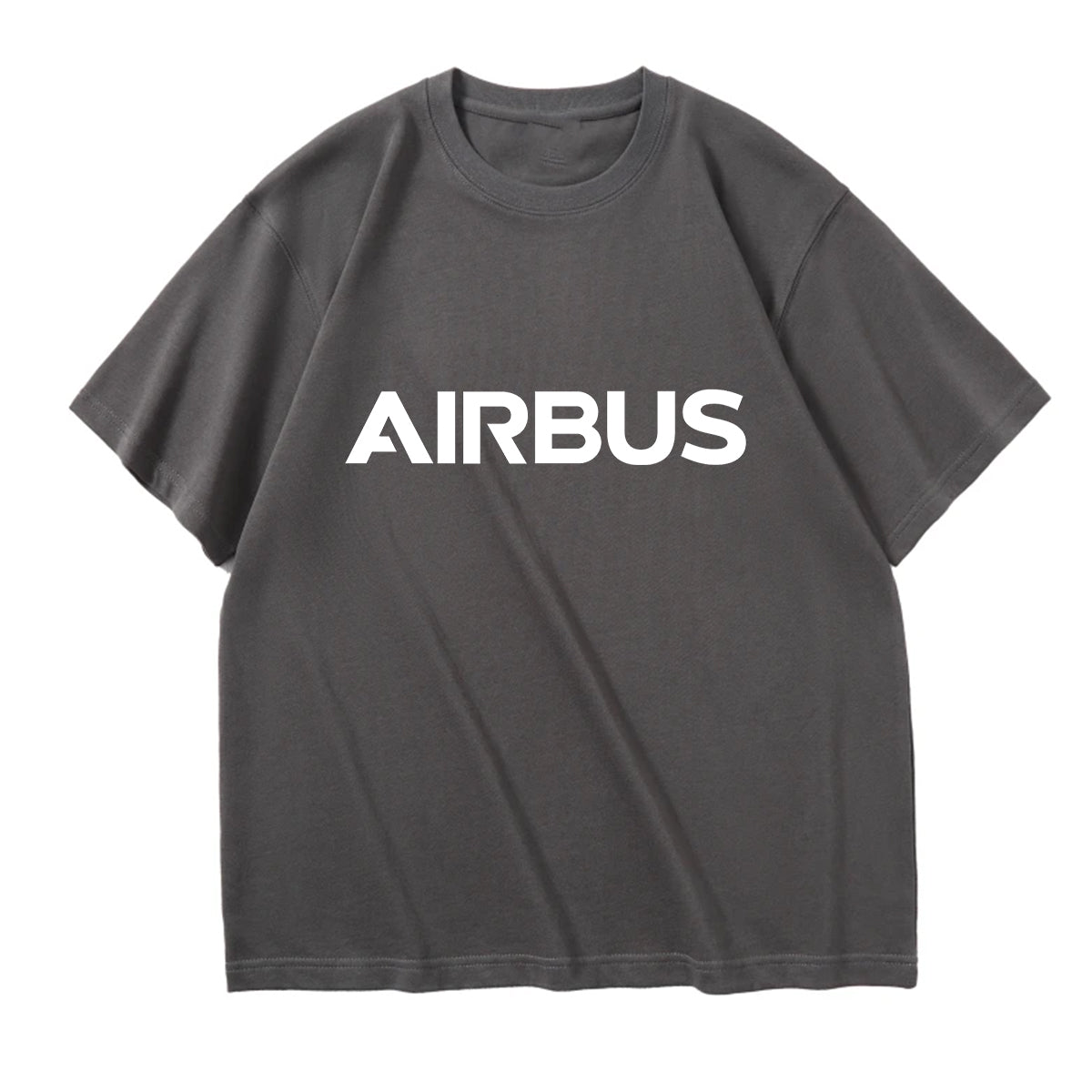 Airbus & Text Designed Relax Fit T-Shirts