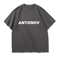 Thumbnail for Antonov & Text Designed Relax Fit T-Shirts