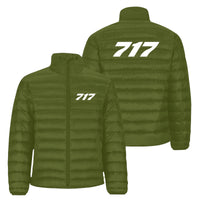 Thumbnail for 717 Flat Text Designed Padded Jackets