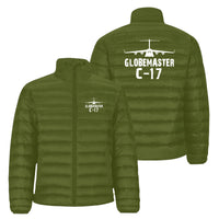 Thumbnail for GlobeMaster C-17 & Plane Designed Padded Jackets