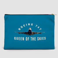 Thumbnail for Boeing 747 Queen of the Skies Designed Zipper Pouch