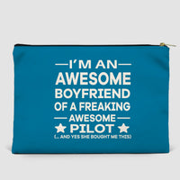 Thumbnail for I am an Awesome Boyfriend Designed Zipper Pouch