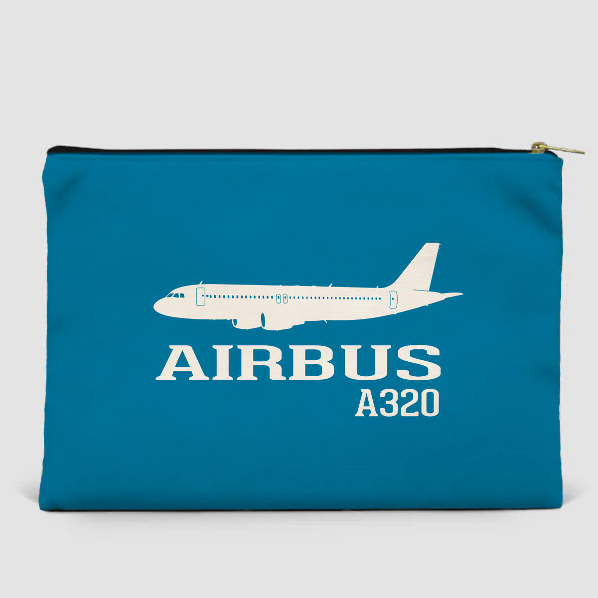 Airbus A320 Printed Designed Zipper Pouch