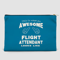 Thumbnail for Flight Attendant Designed Zipper Pouch