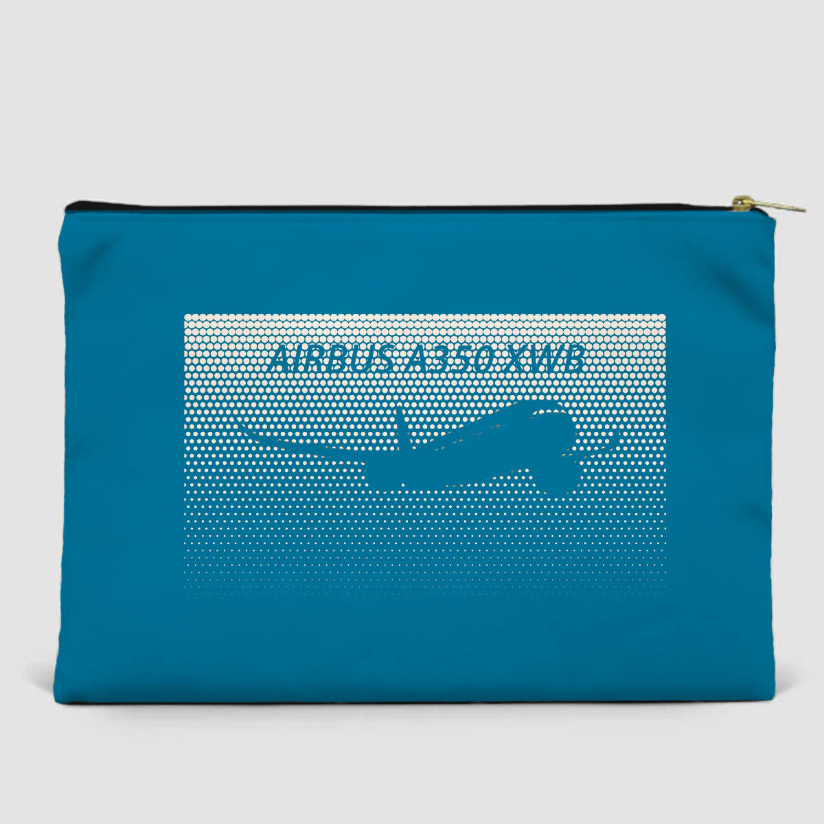 Airbus A350XWB & Dots Designed Zipper Pouch