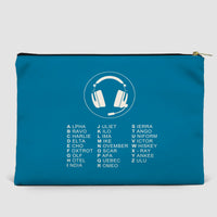 Thumbnail for Aviation Alphabet 3 Designed Zipper Pouch