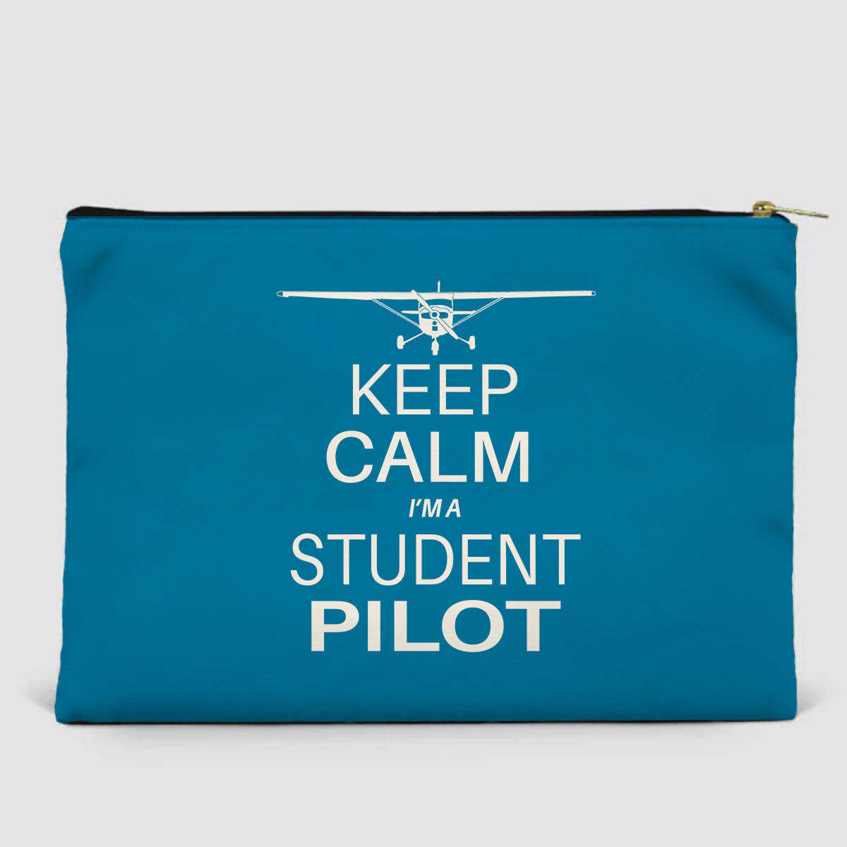 Student Pilot Designed Zipper Pouch