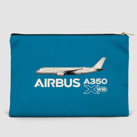 Thumbnail for The Airbus A350 WXB Designed Zipper Pouch