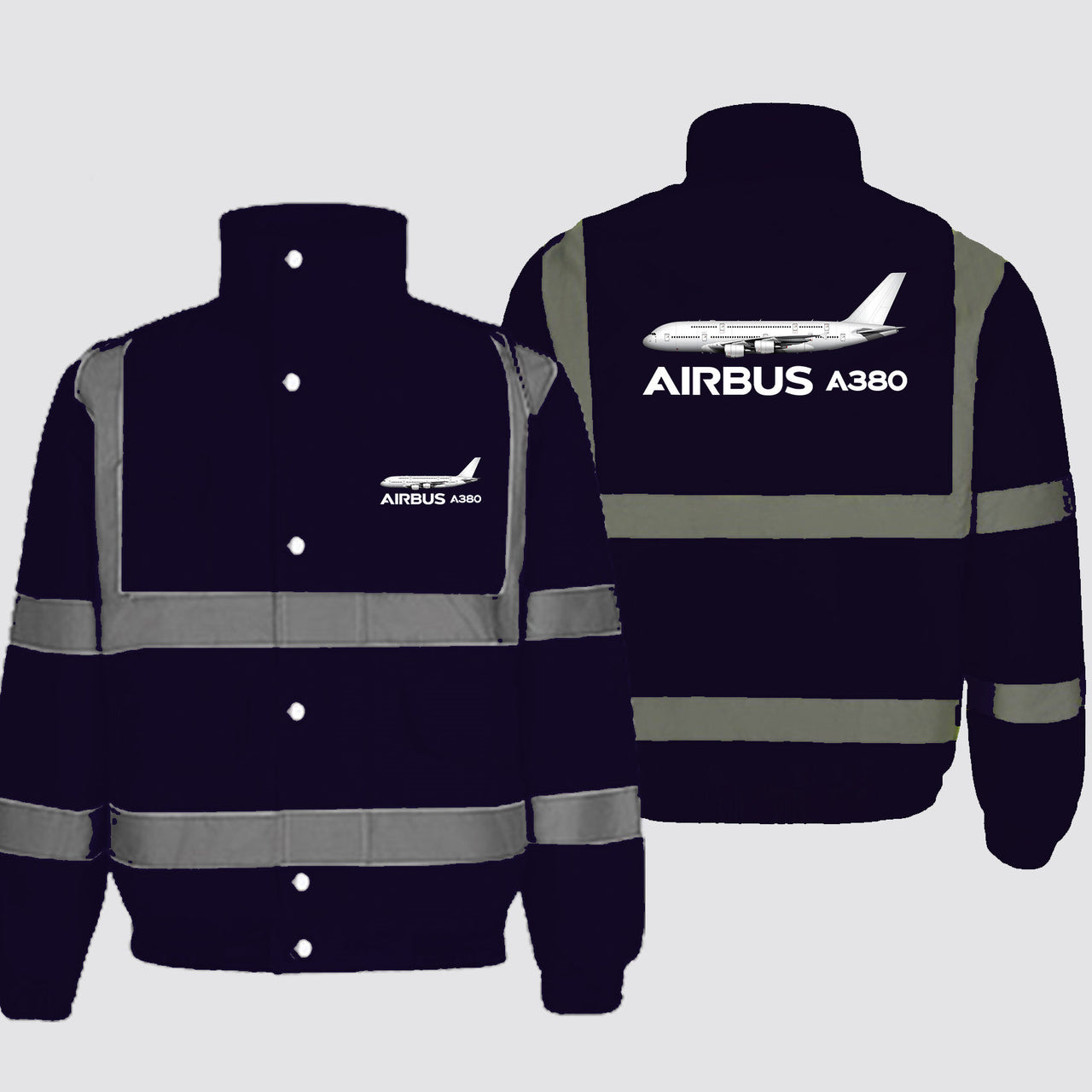 The Airbus A380 Designed Reflective Winter Jackets