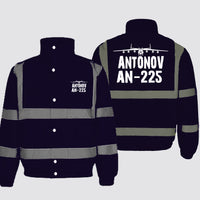 Thumbnail for Antonov AN-225 & Plane Designed Reflective Winter Jackets