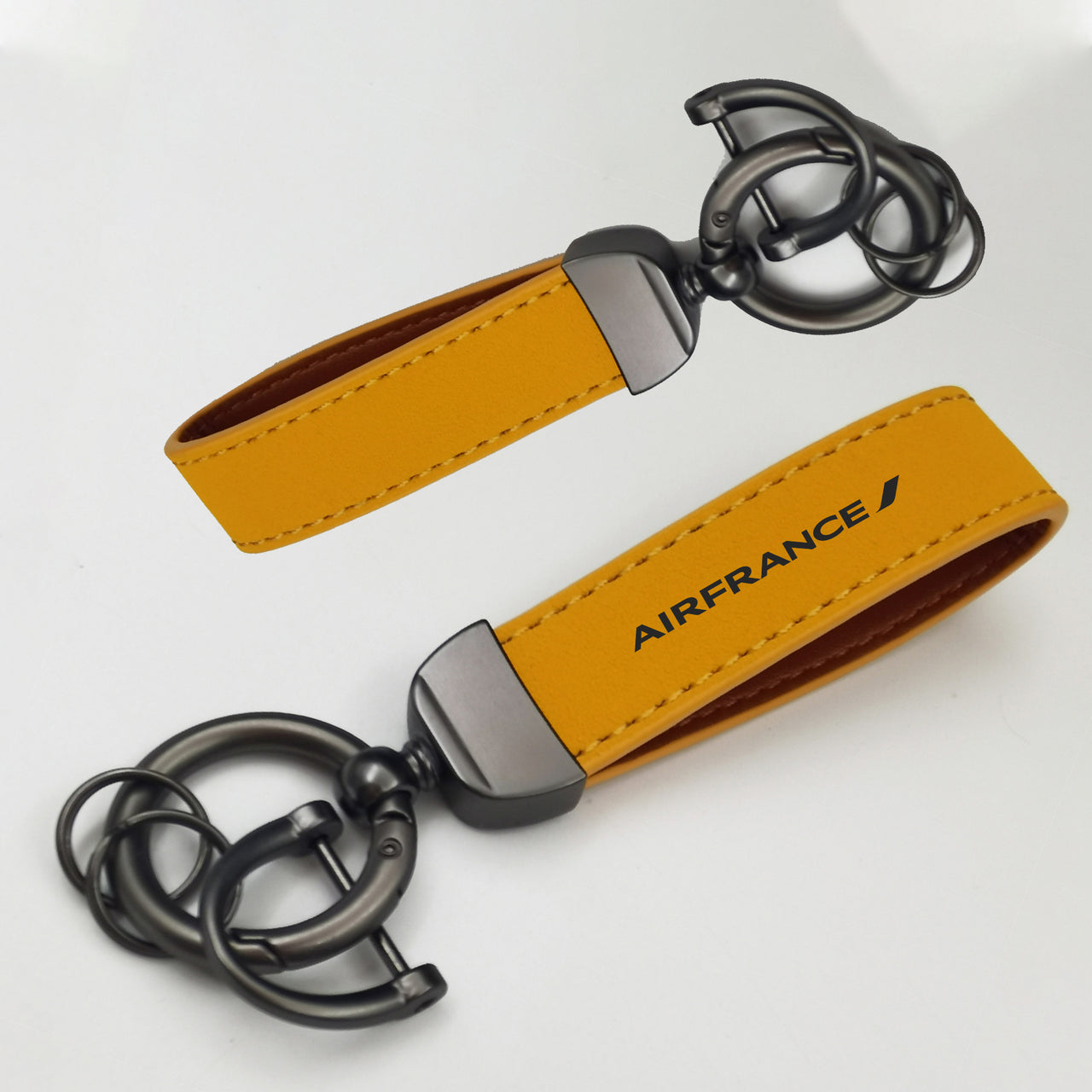 Air France Airlines Design Horseshoe Buckle Key Chains