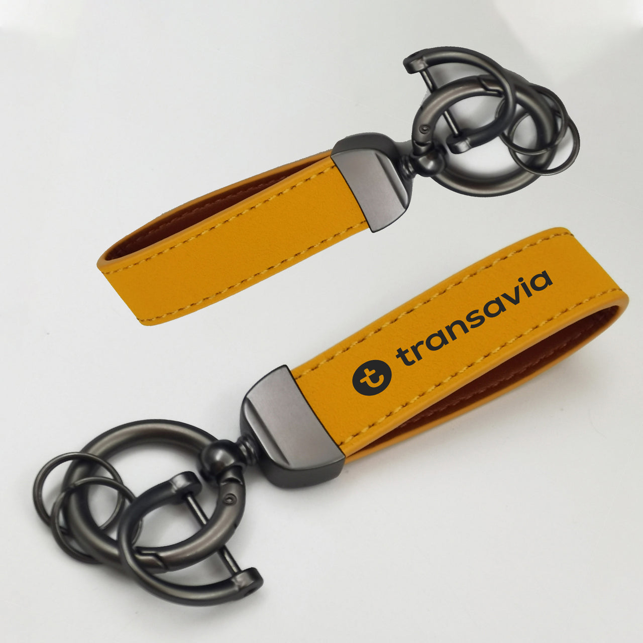 Transavia France Airlines Design Horseshoe Buckle Key Chains