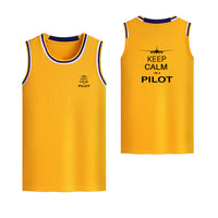 Thumbnail for Pilot (777 Silhouette) Designed Basketball Style Sports Tank Tops