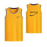 Thumbnail for Just Fly It 2 Designed Basketball Style Sports Tank Tops