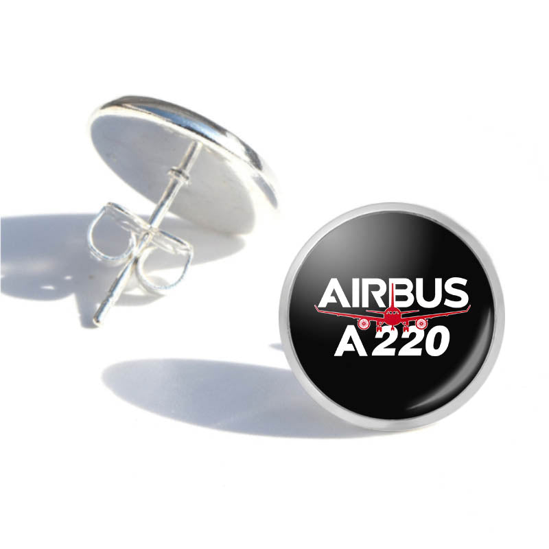 Amazing Airbus A220 Designed Stud Earrings