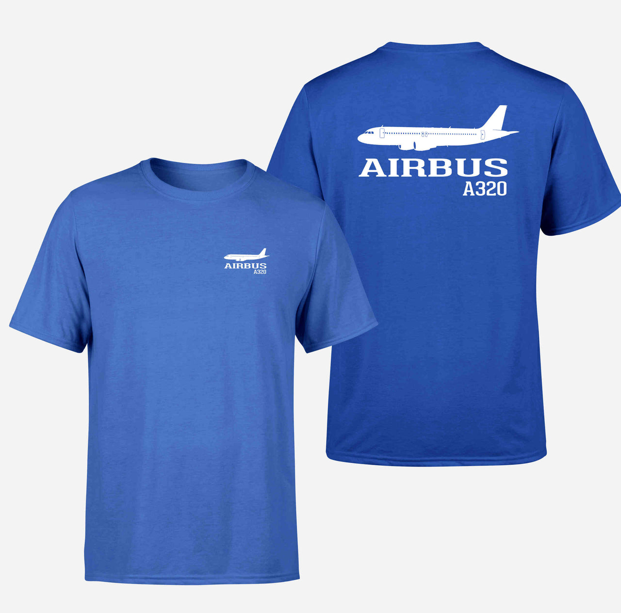 Airbus A320 Printed Double-Side T-Shirts