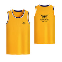 Thumbnail for Drone Pilot Designed Basketball Style Sports Tank Tops