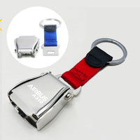 Thumbnail for Airbus A310 & Text Designed Airplane Seat Belt Key Chains