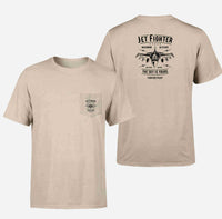 Thumbnail for Jet Fighter - The Sky is Yours Designed Pocket T-Shirts