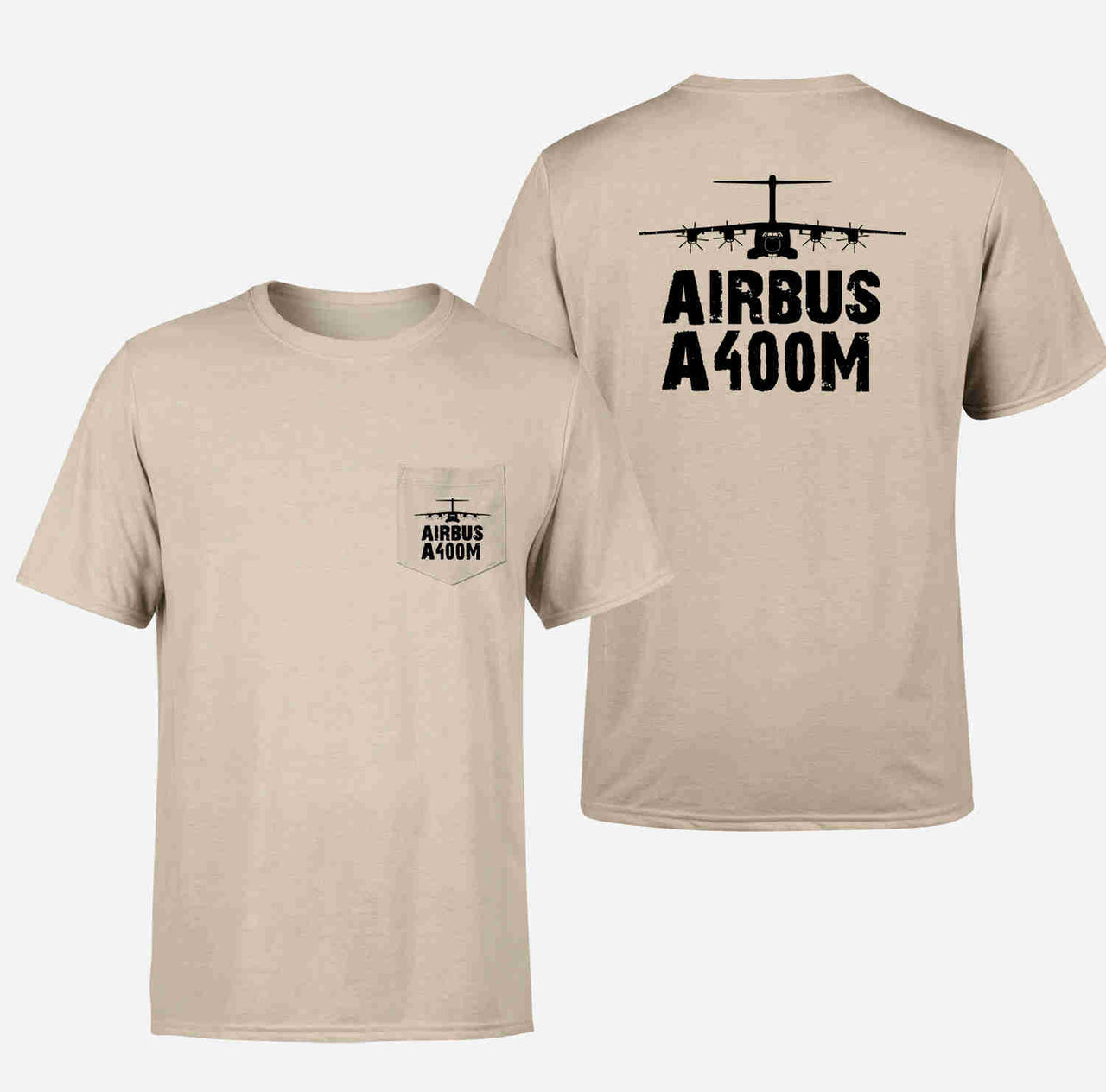 Airbus A400M & Plane Designed Pocket T-Shirts