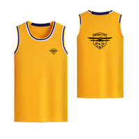 Thumbnail for Born To Fly Designed Designed Basketball Style Sports Tank Tops