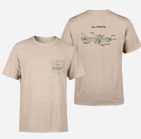 Thumbnail for How Planes Fly Designed Pocket T-Shirts