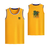 Thumbnail for Fighter Machine Designed Basketball Style Sports Tank Tops