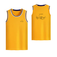 Thumbnail for How Planes Fly Designed Basketball Style Sports Tank Tops