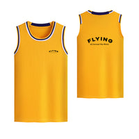 Thumbnail for Flying All Around The World Designed Basketball Style Sports Tank Tops