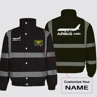 Thumbnail for The Airbus A380 Designed Reflective Winter Jackets