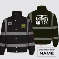 Thumbnail for Antonov AN-124 & Plane Designed Reflective Winter Jackets